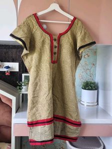 4XL Beautiful Cotton Straight Kurti 😍