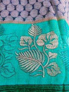 Elegant Embroidered Saree