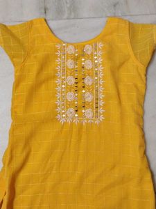 It's a Real Mirror Work Kurtha.