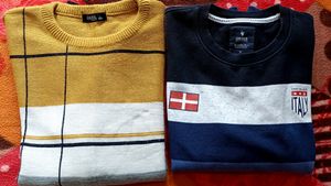 Branded Combo Of Sweater And Sweatshirt Men