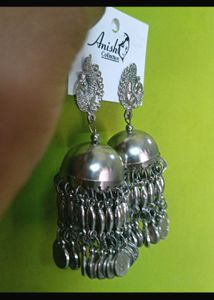 Long Oxidised Earring..❤️