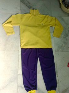 High Neck T-shirt Full Sleeves And Pant Set