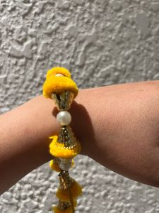 Yellow Tassel Bracelet
