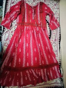 Red Kurta