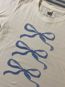Pinteresty Bow Cropped tshirt