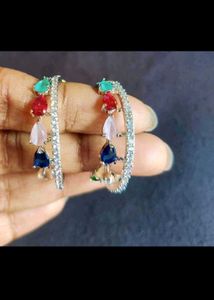 Colorful Hoop Earrings