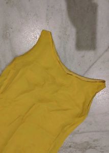 Long Yellow Chiffon Dress✨