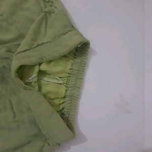 Pista Green Palazo Suit