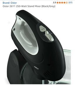 Hand Mixer with Bowl Oster