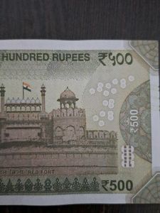 0EN 088880; 500 Rupees Perfect Note
