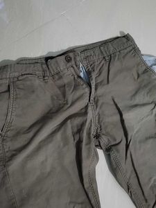 Khaki Casual Pants