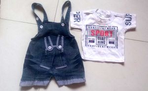 Baby Denim Dungree
