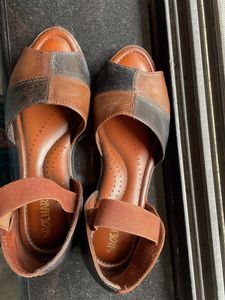 Brown Leather Flats