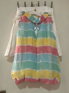 New Striped Pastel Romper & Top Set-34 Sizs