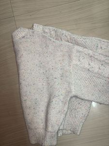 Cable Knit V-Neck Sweater