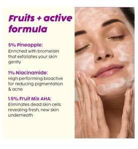 Plix Pineapple De pigmentation Face Wash