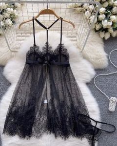 Black Lace Lingerie for Nighttime