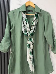Scarf Style Top