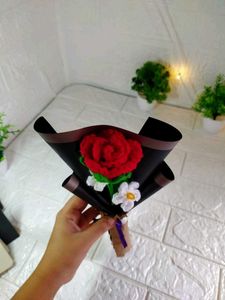 Crochet Rose Flower Bouquet 🌹🌹🌹🌹💐💐💐