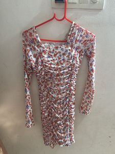 summer floral  mini dress