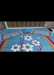 (New) Cotton Double Bedsheet