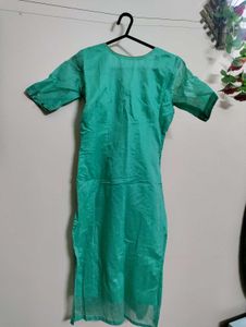 Sea Green Kurta Dupatta Set