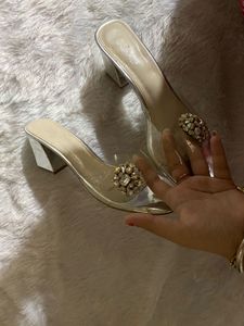 Gossip Branded Luxury Embellished Heels