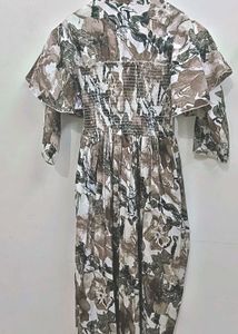 Floral Smocked Dress – ₹299