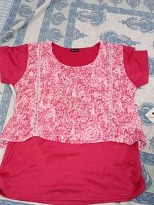 Rose Pink Top