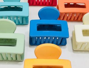 Mini Matte Claw Clip Set