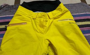 Yellow baggy Ski Pants