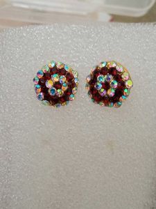 Sparkling Stud Earrings