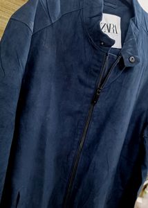 Zara Suede Leather Jacket