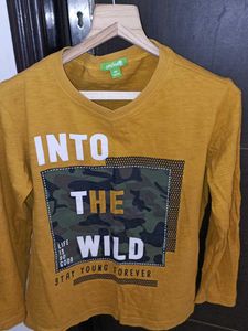 Graphic Print Long Sleeve Tee