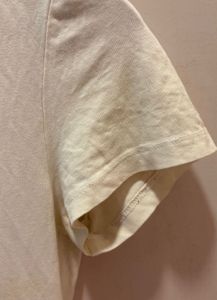 H&amp;M White Scoop Neck Tee - Size Small