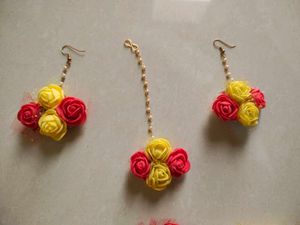 Floral Jewellery(Chokar Set)