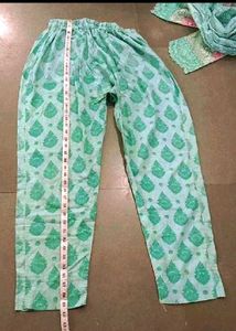 Beautiful Green Embroidered Salwar Suit