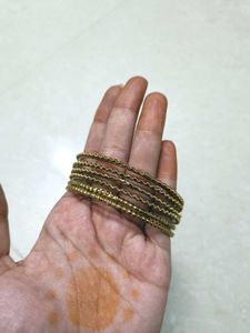 Metal &amp; Clay Bangles Combo