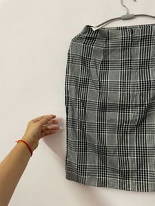 PLAID SKIRT