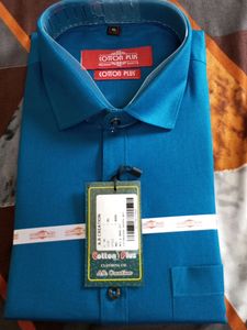 Peacock Green Colour Shirt