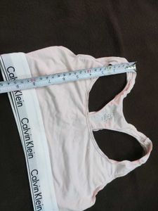 Calvin Klein White Sports Bra 🖤