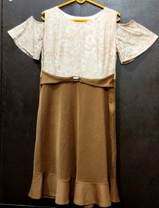 Chic Cold Shoulder Dress For Women