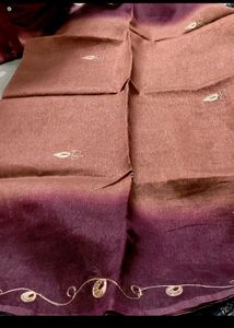 DESIGNER SAREE WITH GOLDEN EMBROIDERY