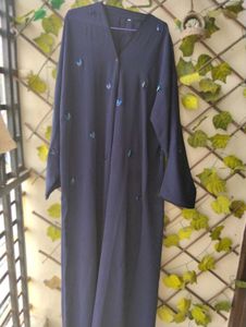 Elegant Navy Blue Abaya