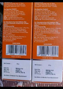 The Derma Co. Sunscreen SPF 50