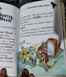 Scholastic Germino Stilton Heromice Robot Attack