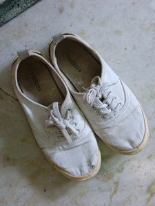 Size 35 White Canvas.