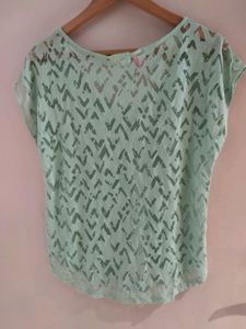 Mint Green Beautiful Back Tee