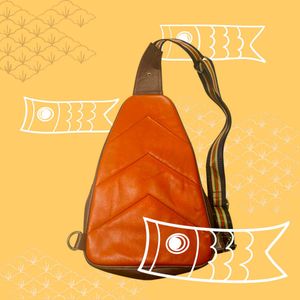 100% Leather one Side Shoulder Bag Luxury #01
