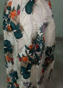 Floral Print Ethnic Skirt